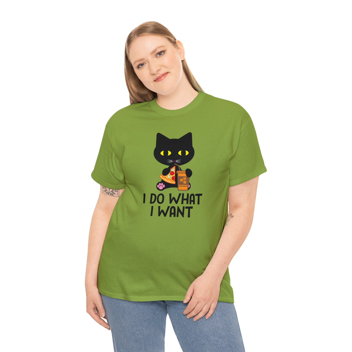 I do what I want Cat Shirt