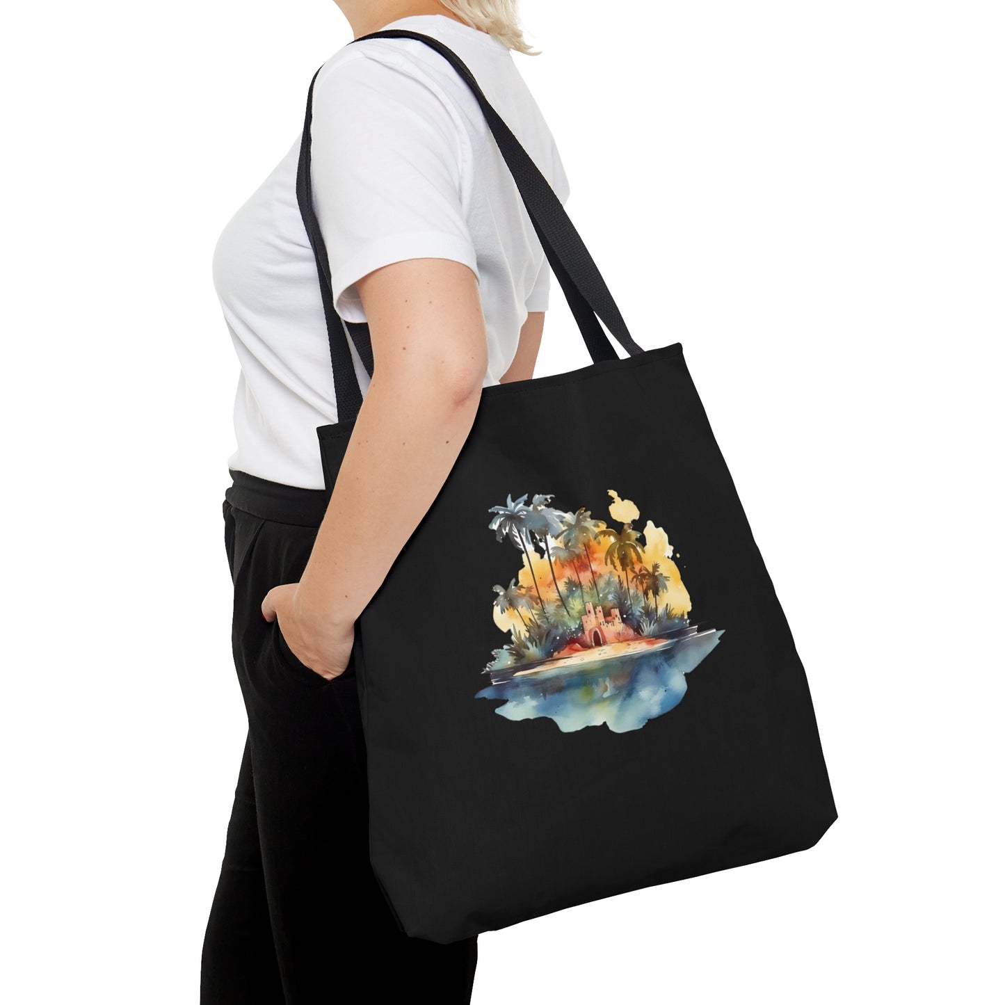 Island Sandcastle Tote Bag