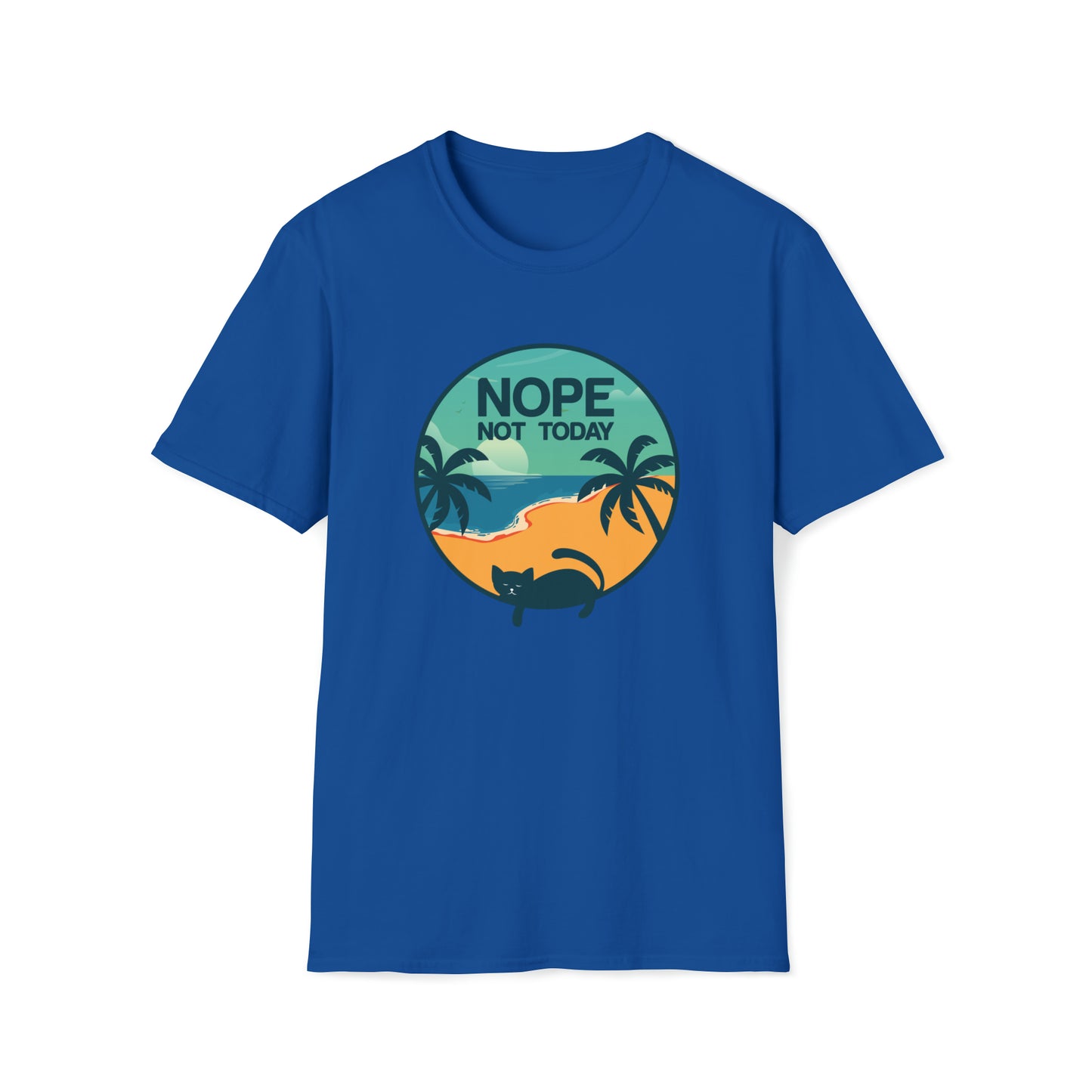 Nope Not Today Cat Shirt