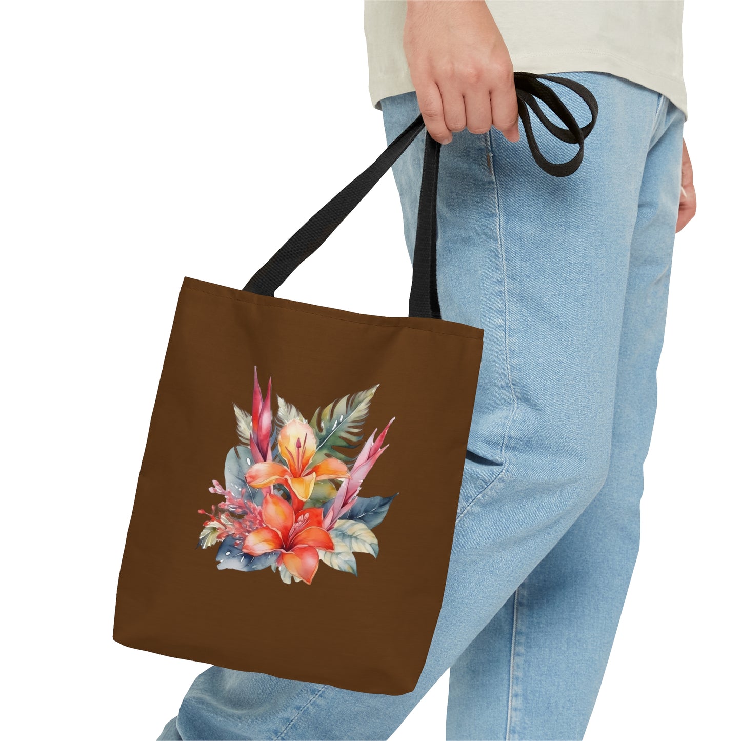 Beautiful Island Flowers Tote Bag