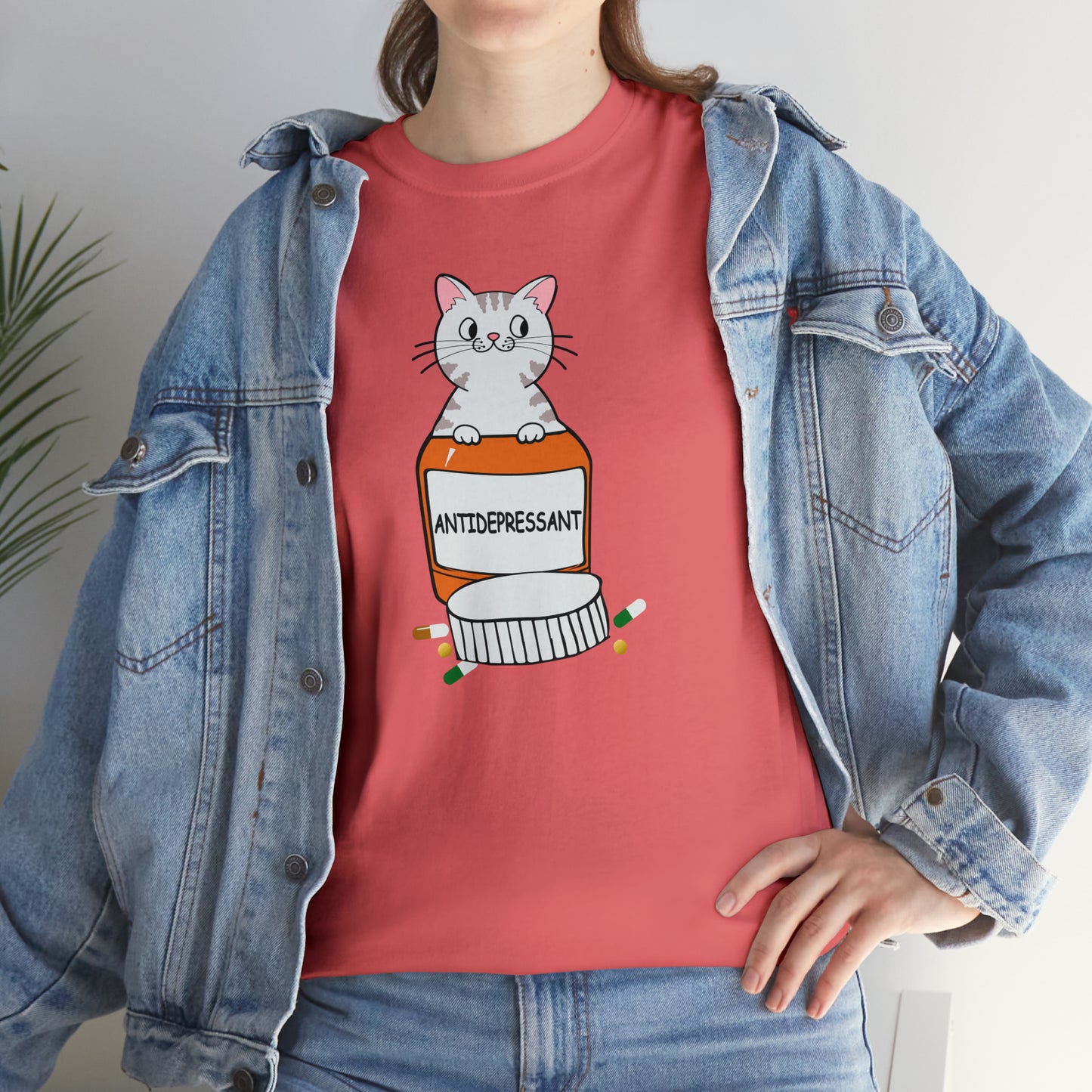 Antidepressant Cat Shirt