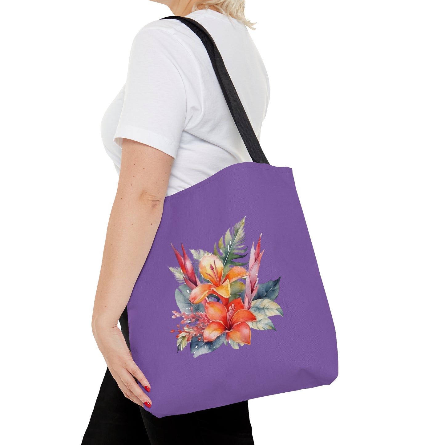 Beautiful Island Flowers Tote Bag