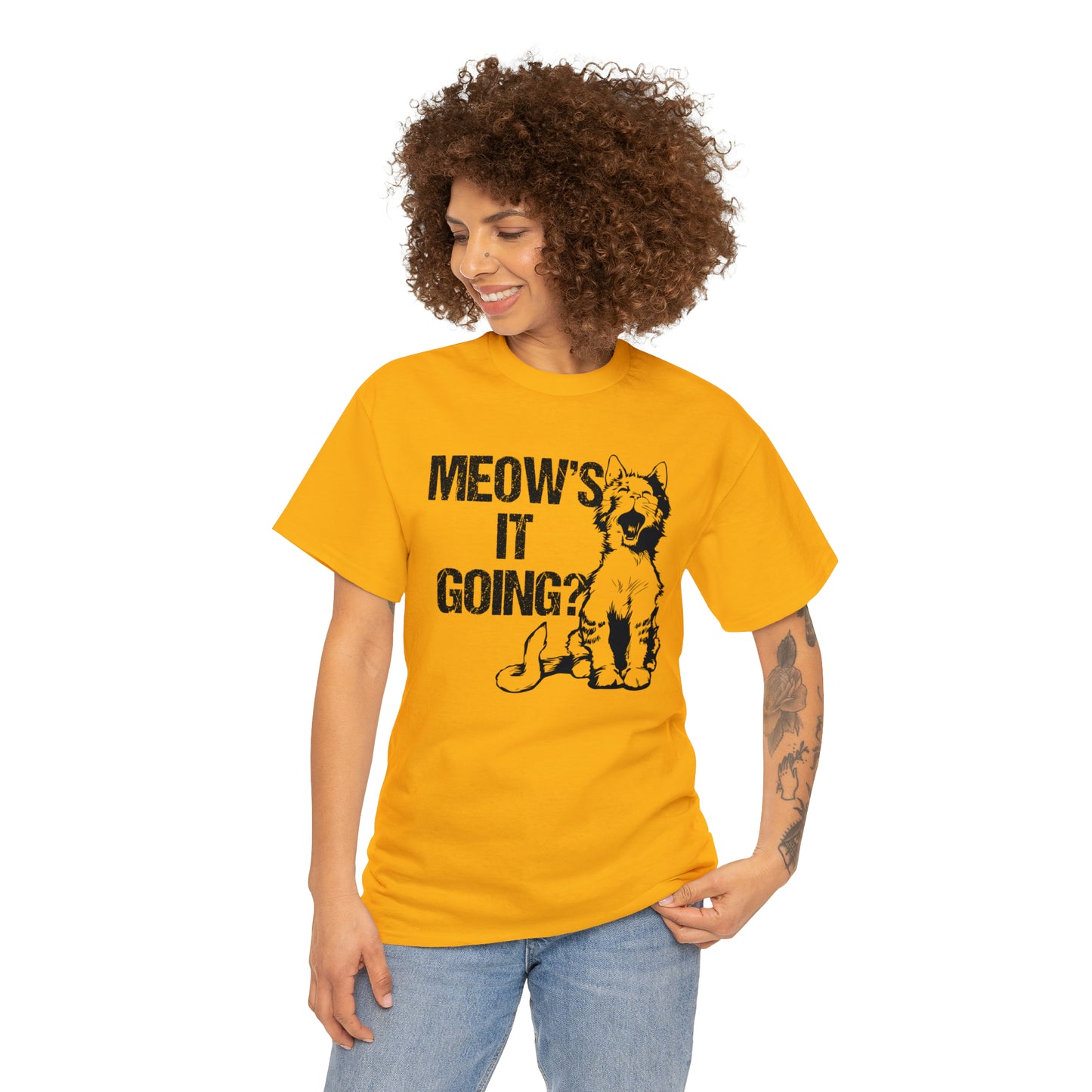 Meow's it Going? Cat Shirt