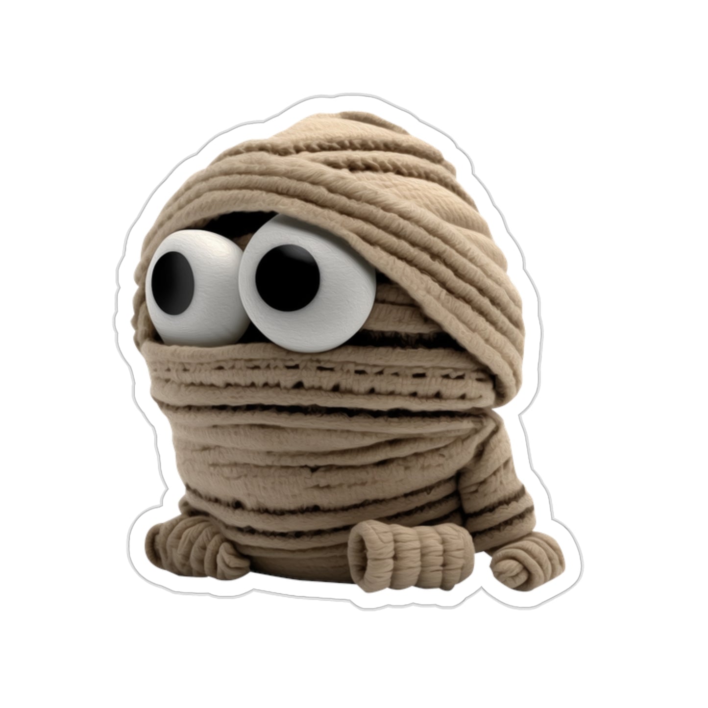 Halloween Mummy Indoor Vinyl Sticker