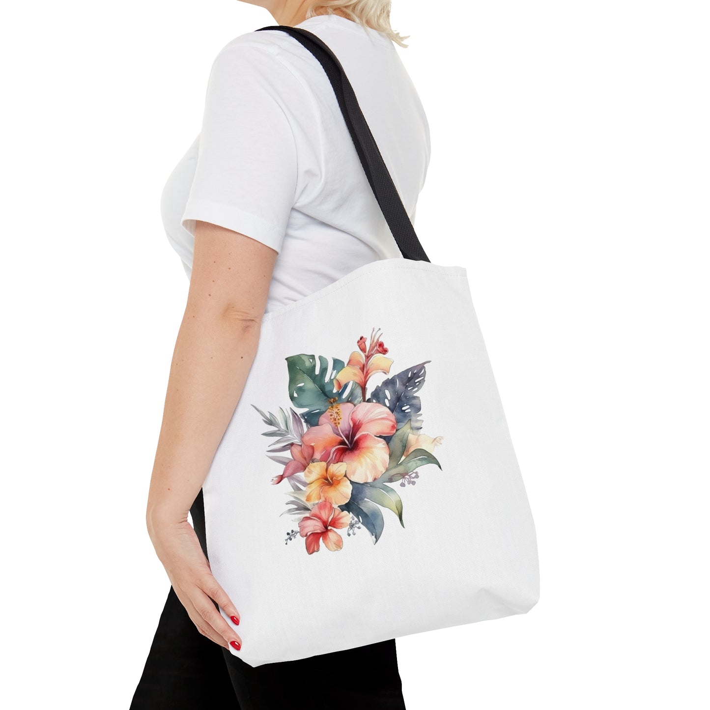 Island Flowers Tote Bag