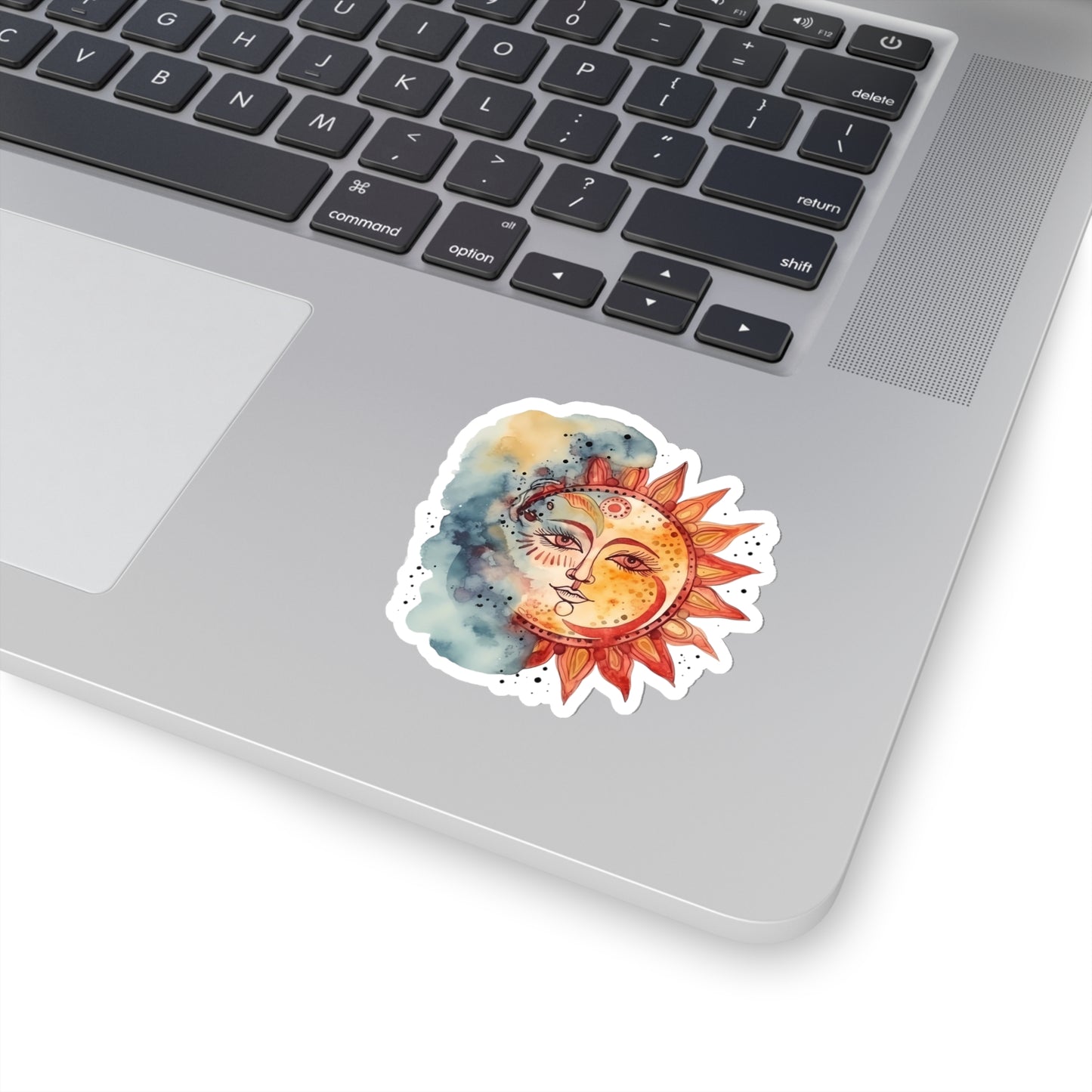 Sun and Watercolor Indoor Vinyl Sticker