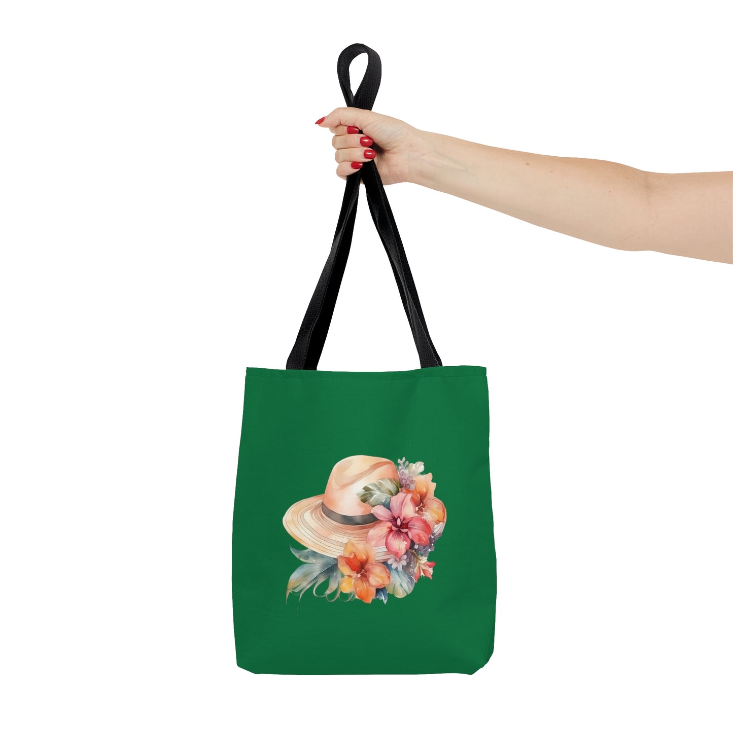 Flowers and Hat Tote Bag