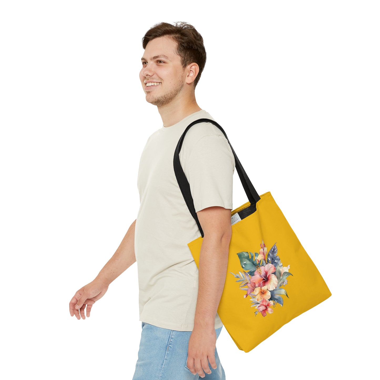 Island Flowers Tote Bag