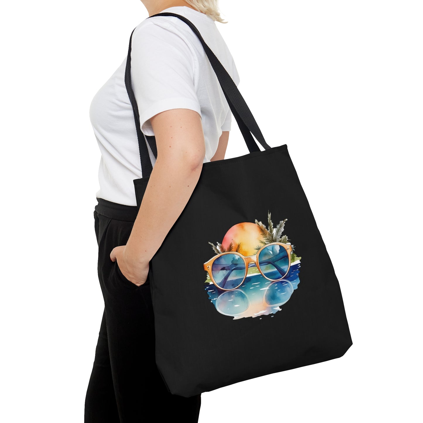 Sunglasses in the Water Tote Bag