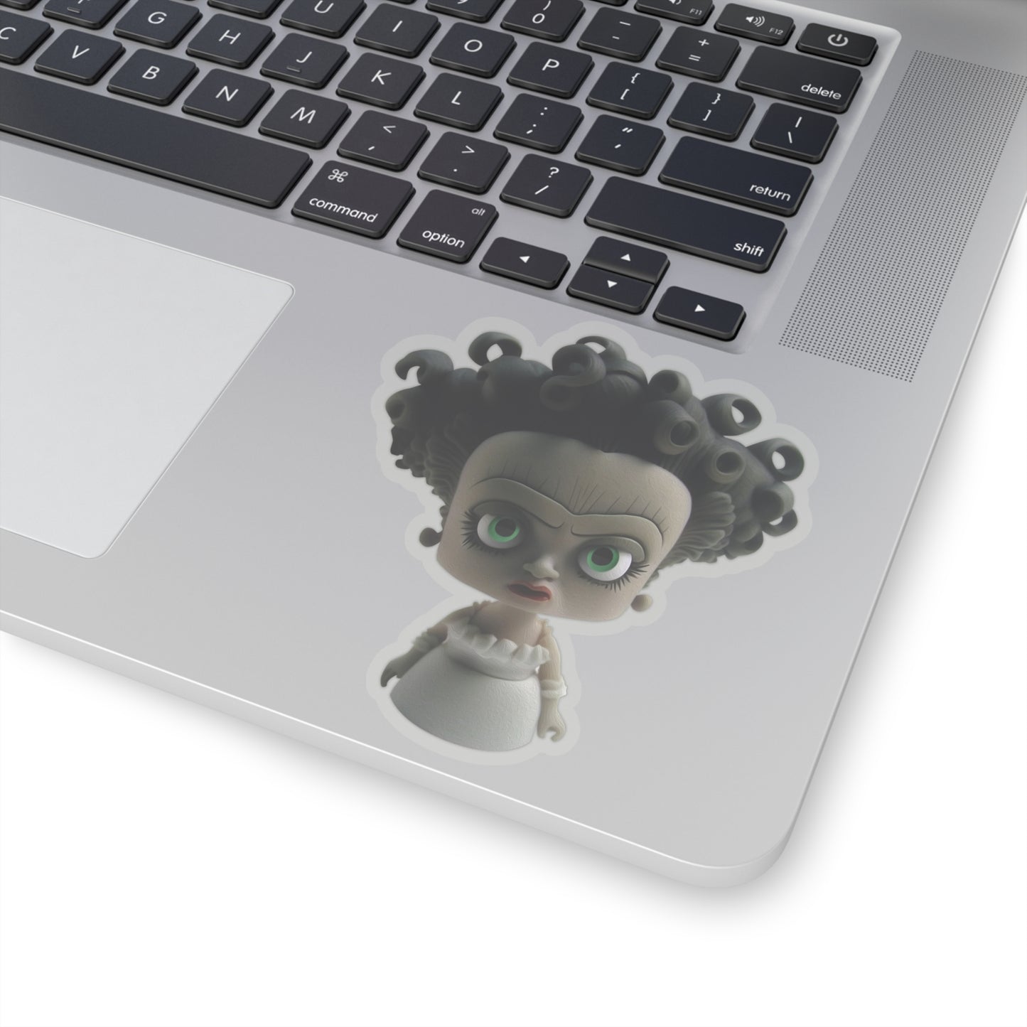 Halloween Bride of Frankenstein Indoor Vinyl Sticker