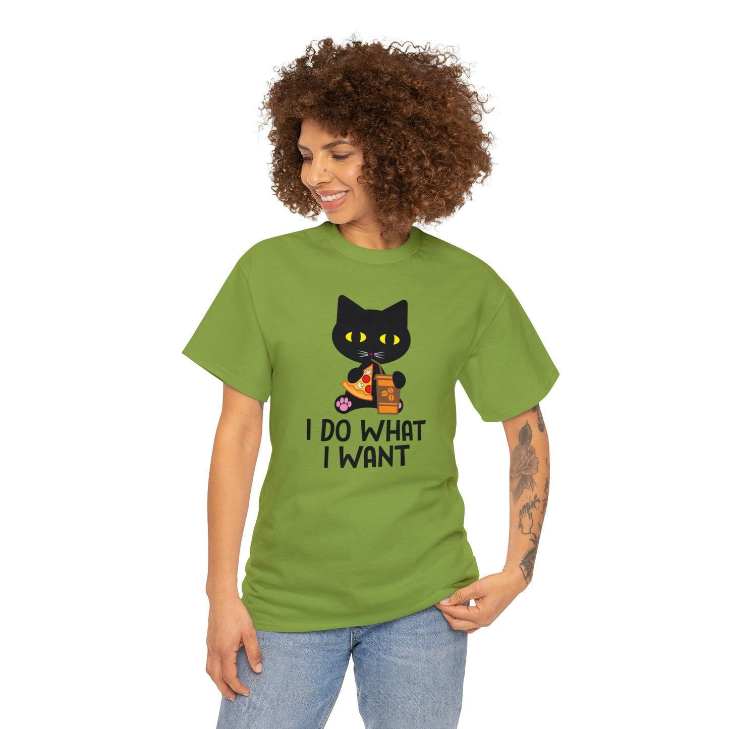 I do what I want Cat Shirt