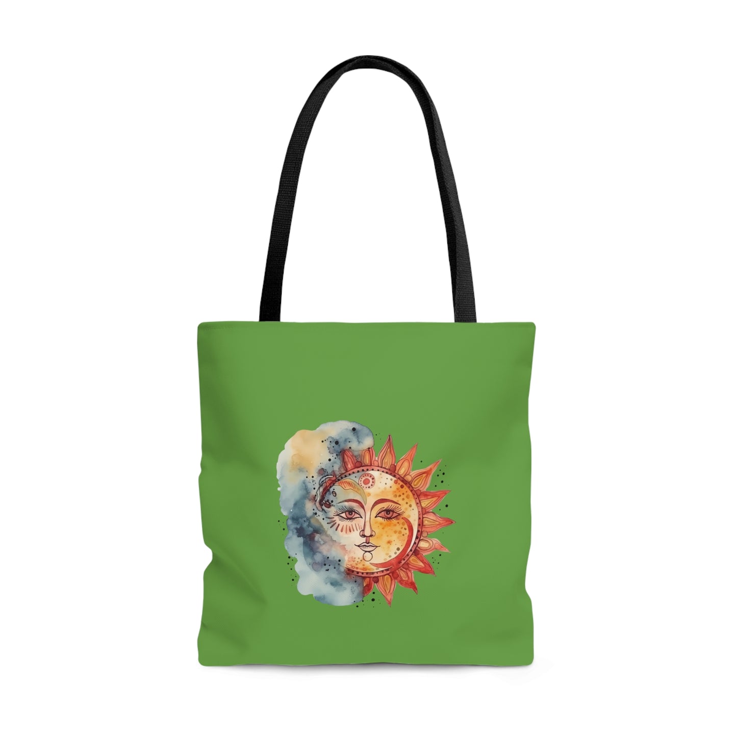 Sun and Watercolor Tote Bag