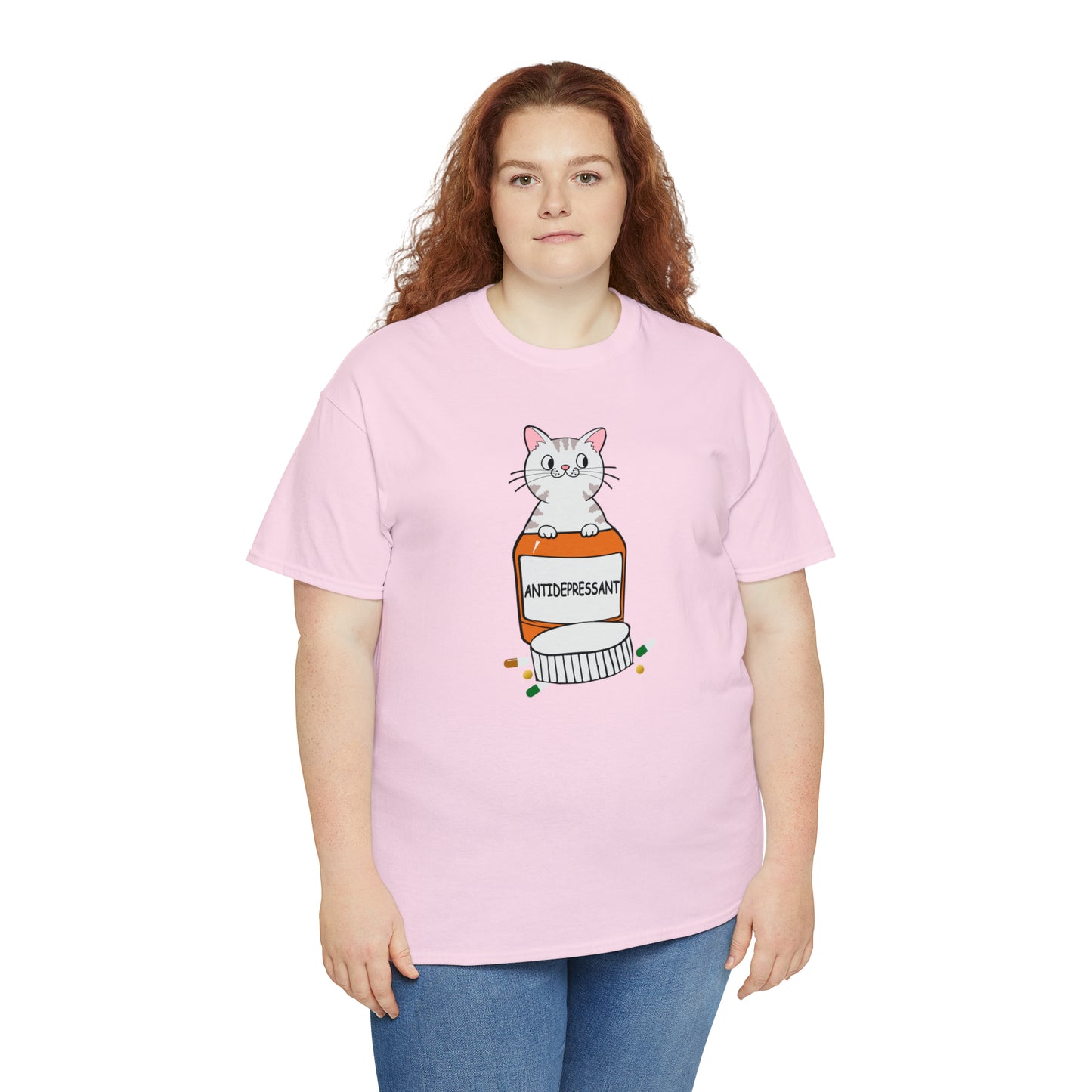 Antidepressant Cat Shirt