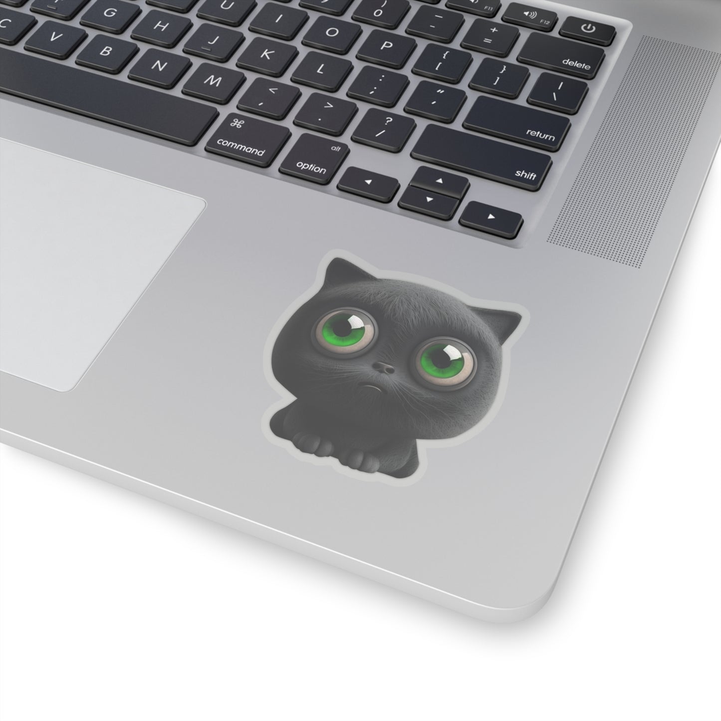 Black Cat Indoor Vinyl Sticker