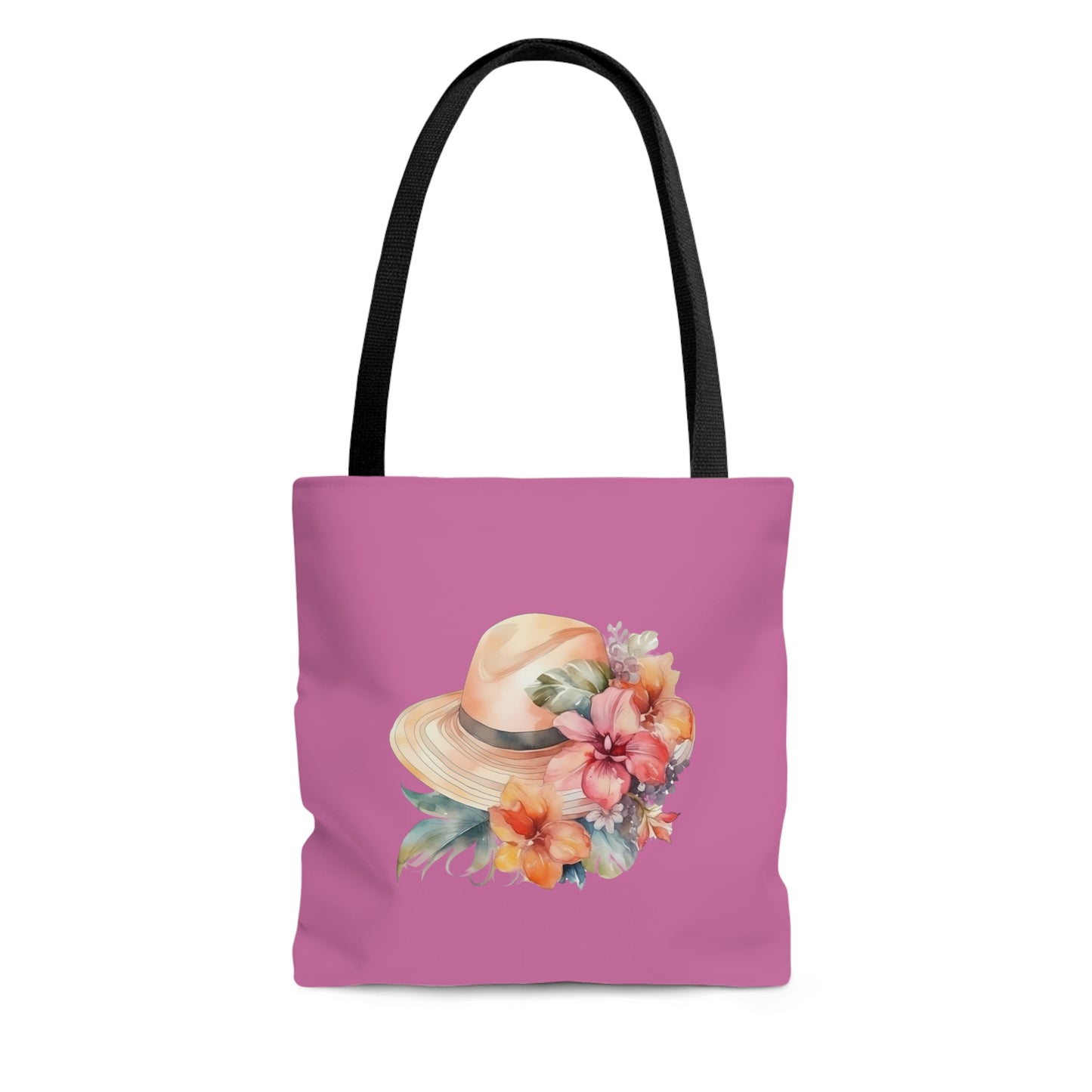 Flowers and Hat Tote Bag