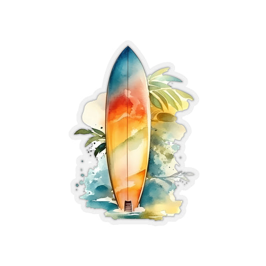 Surfboard Vinyl Indoor Sticker