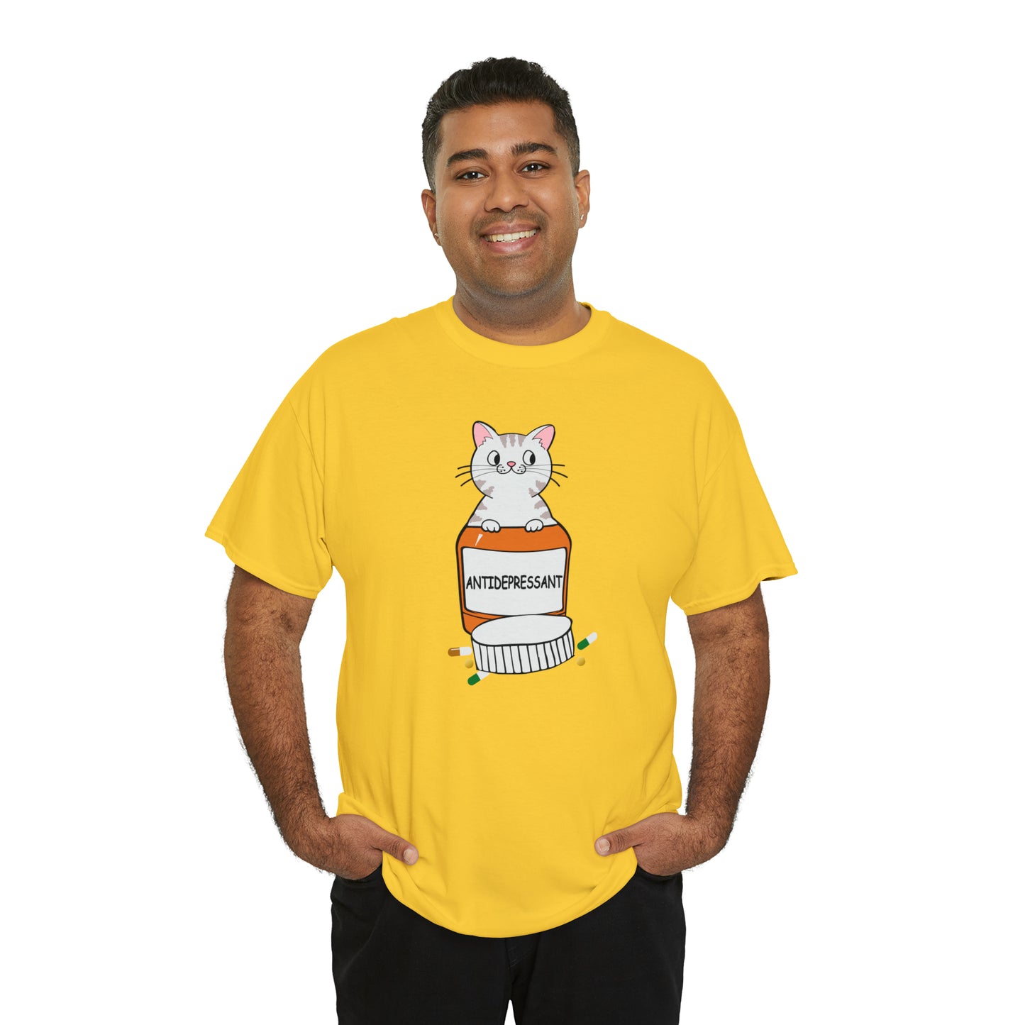 Antidepressant Cat Shirt