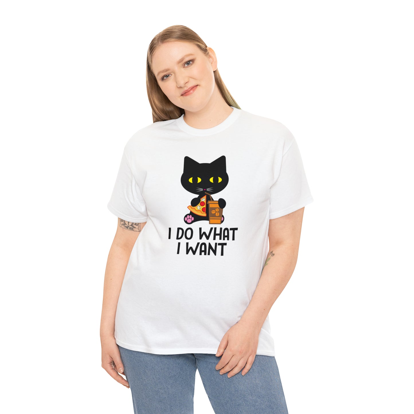 I do what I want Cat Shirt