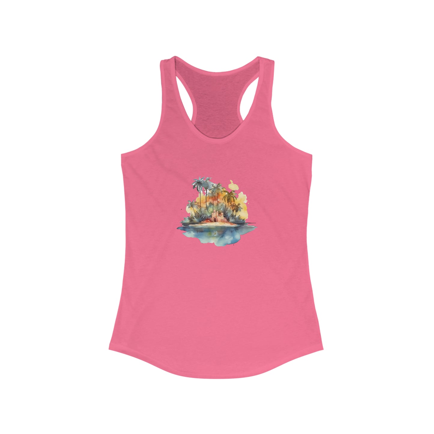 Island Sandcastle Racerback Tank