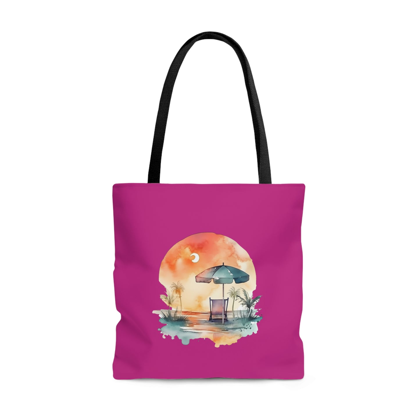 Beach Chair with Umbrella Tote Bag