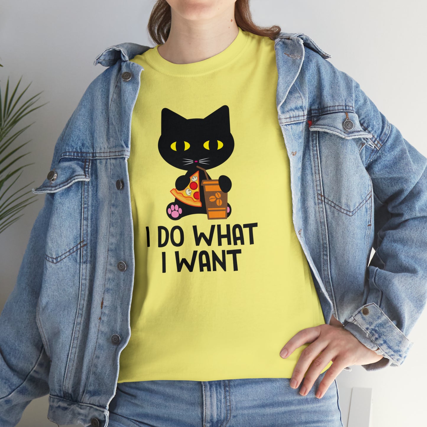 I do what I want Cat Shirt