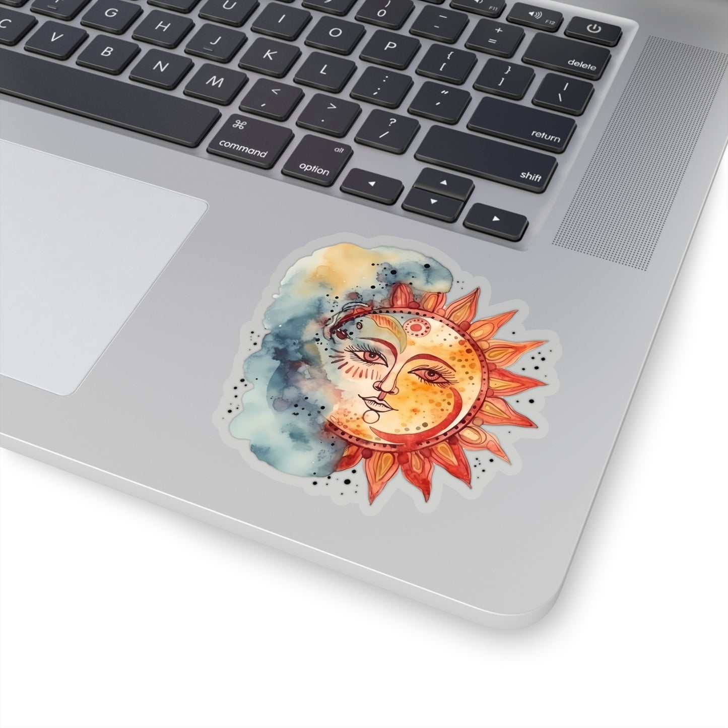 Sun and Watercolor Indoor Vinyl Sticker