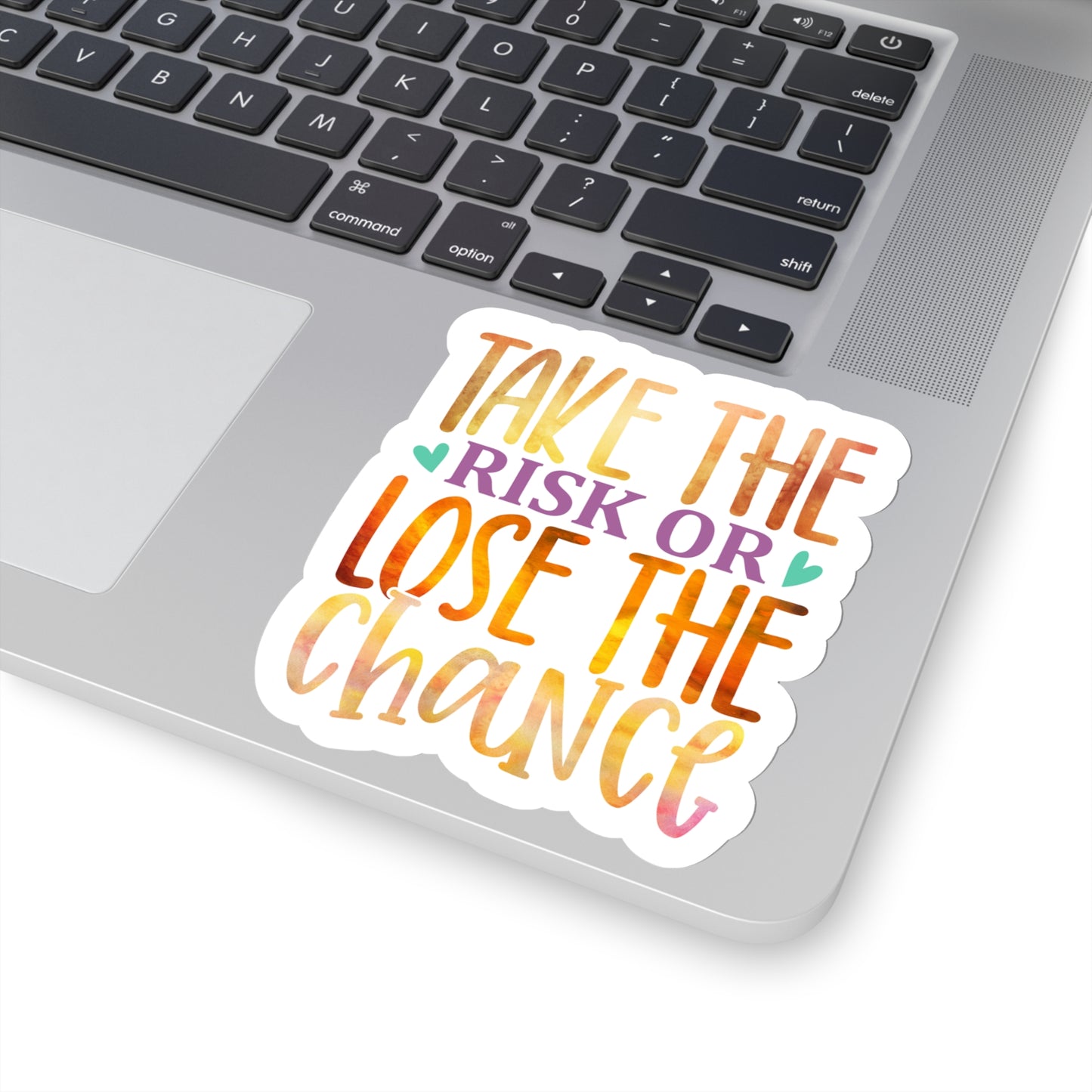 Take the Risk or Lose the Chance Indoor Vinyl Sticker