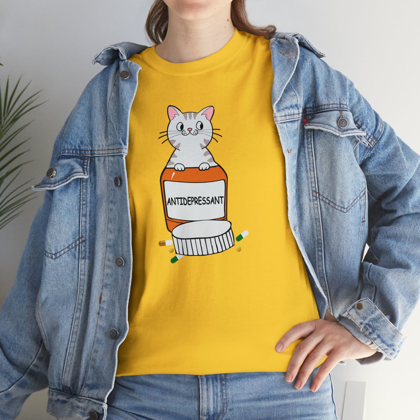 Antidepressant Cat Shirt