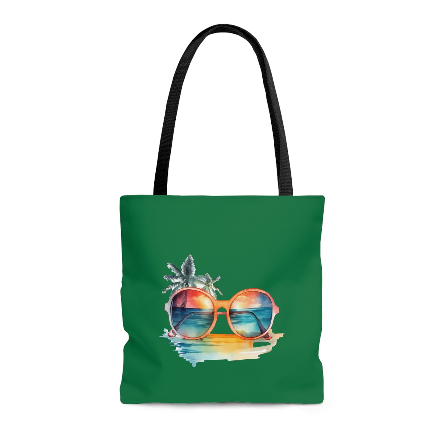 Sunglasses and Palm Trees Tote Bag