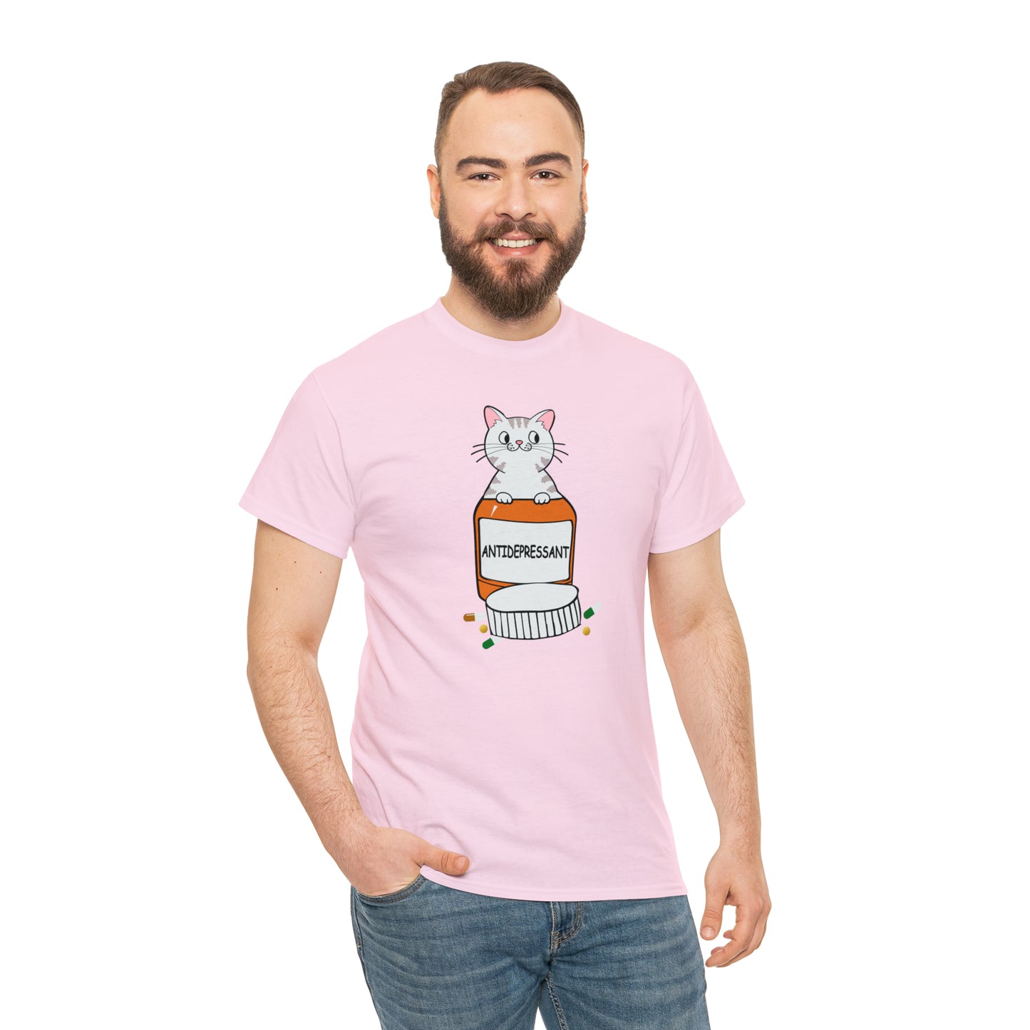 Antidepressant Cat Shirt