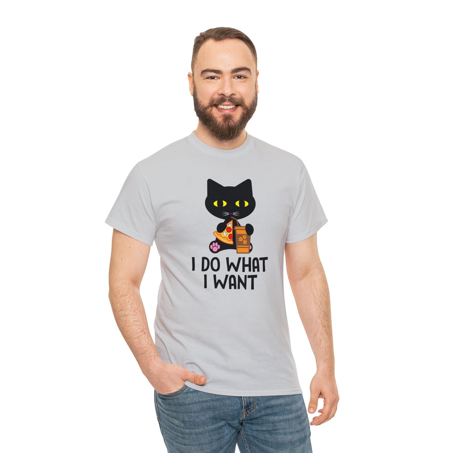 I do what I want Cat Shirt