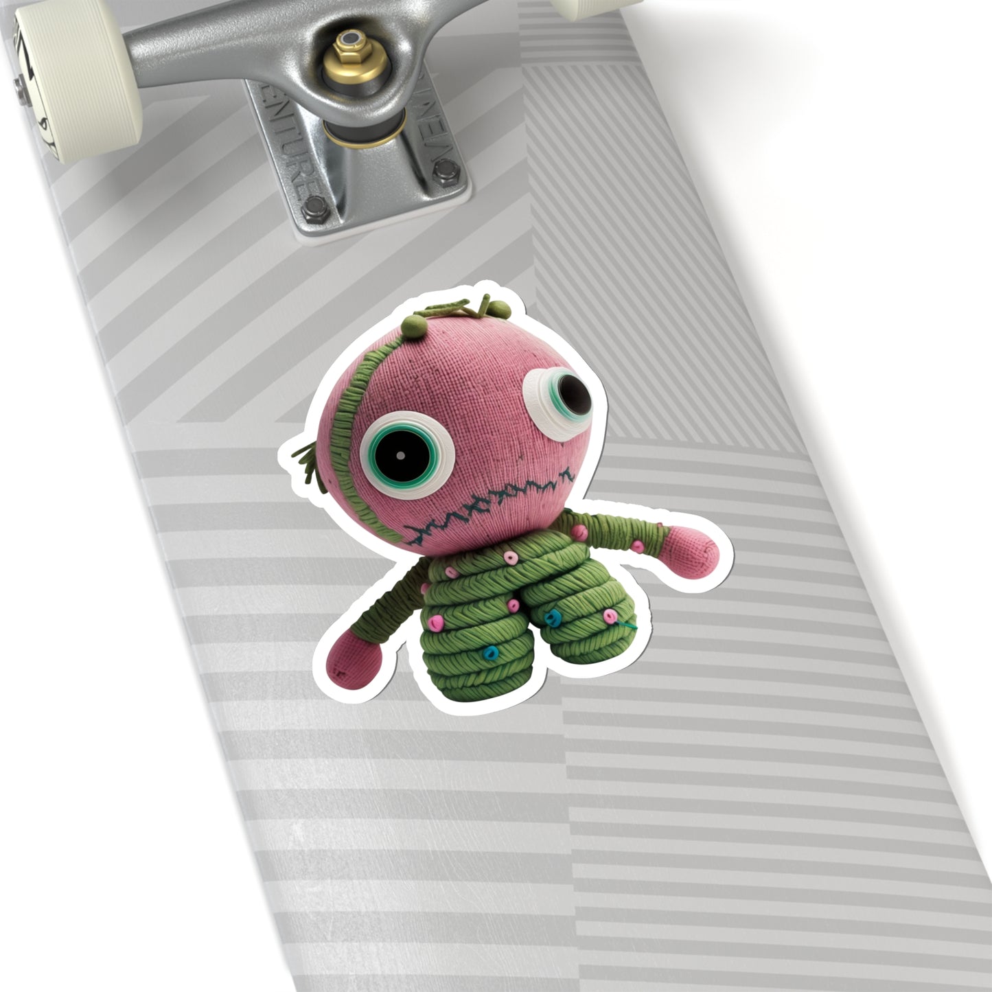 Halloween Voodoo Doll Indoor Vinyl Sticker