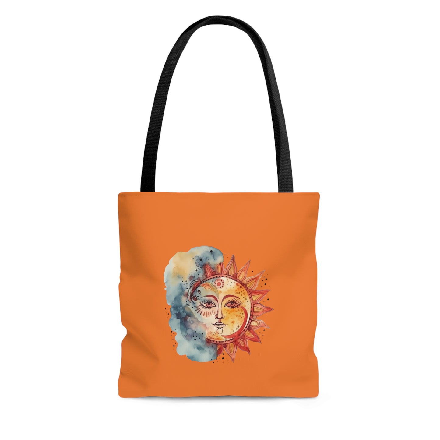 Sun and Watercolor Tote Bag