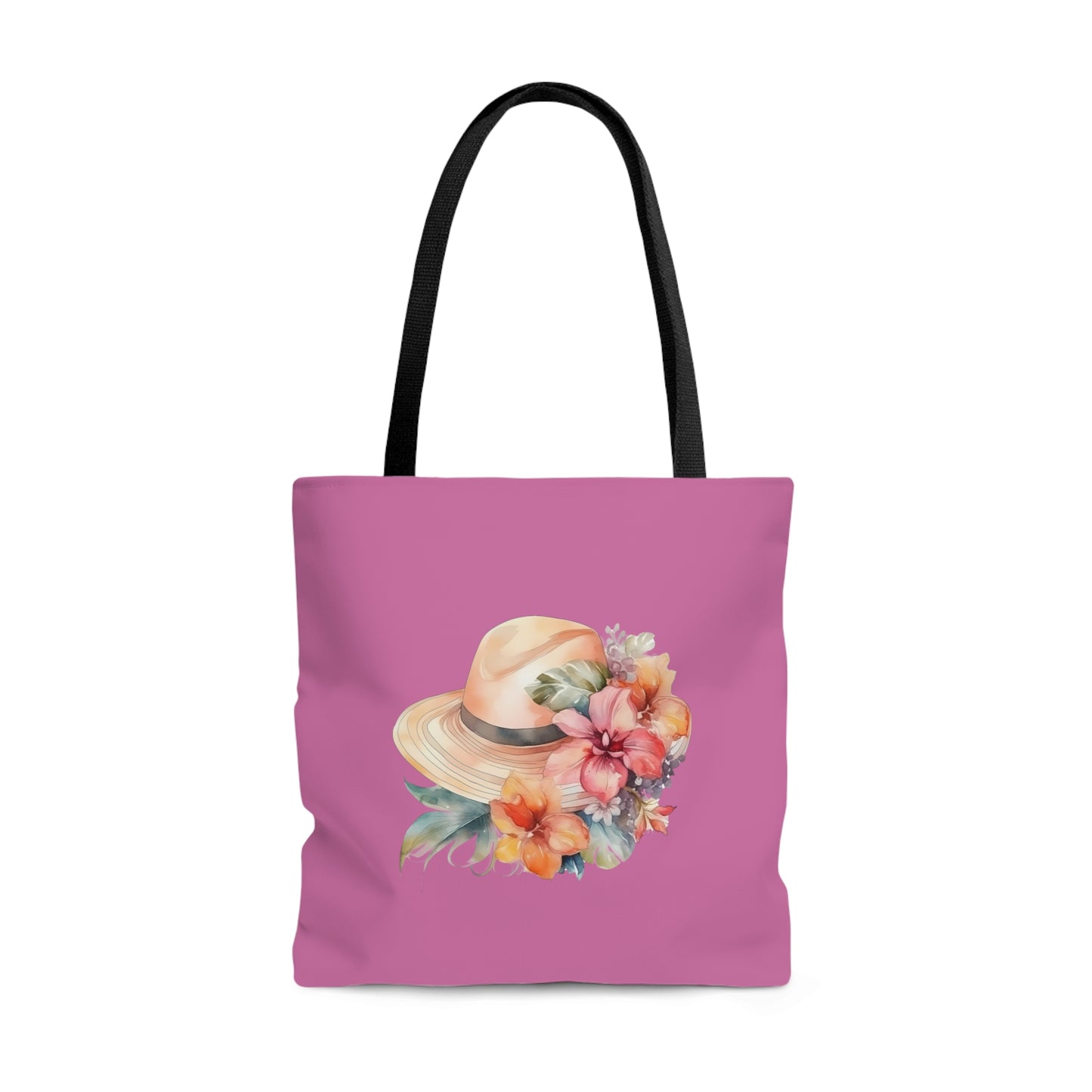 Flowers and Hat Tote Bag