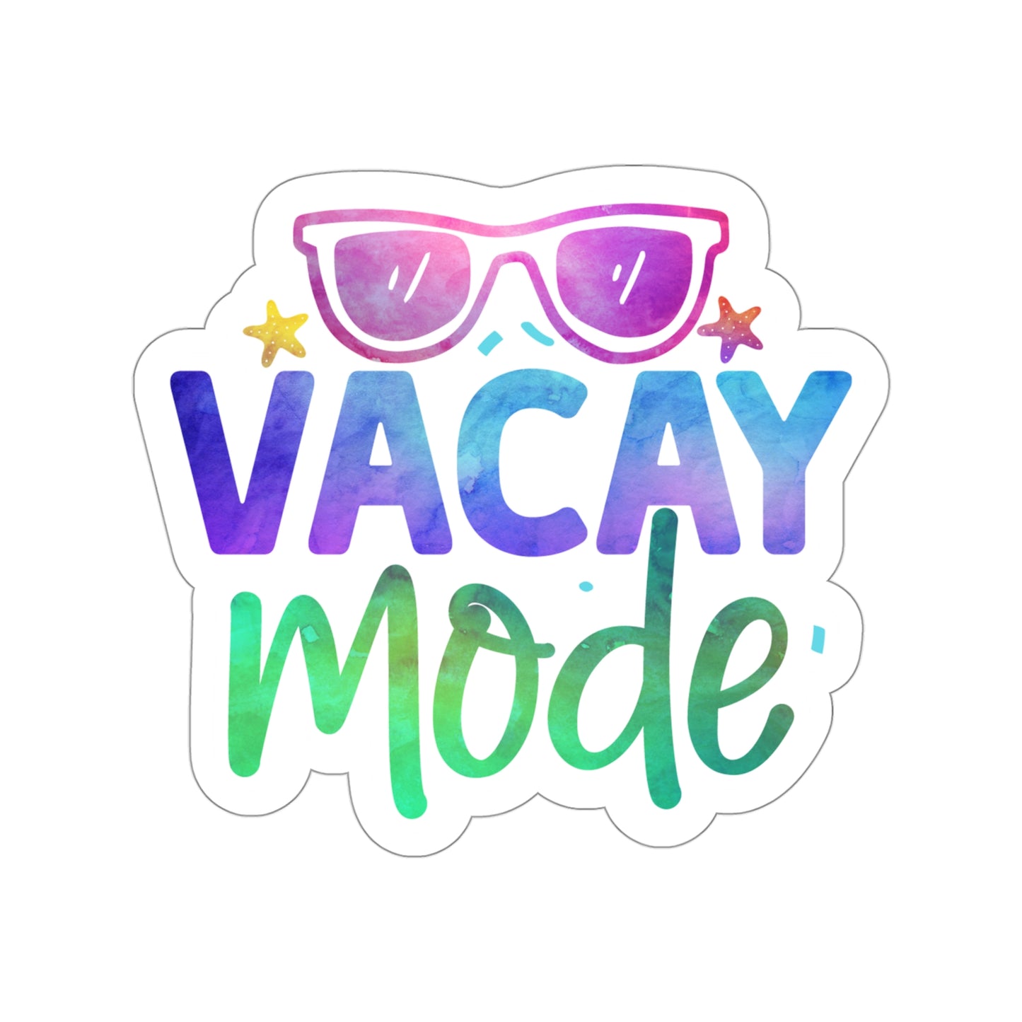 Vacay Mode Indoor Vinyl Sticker