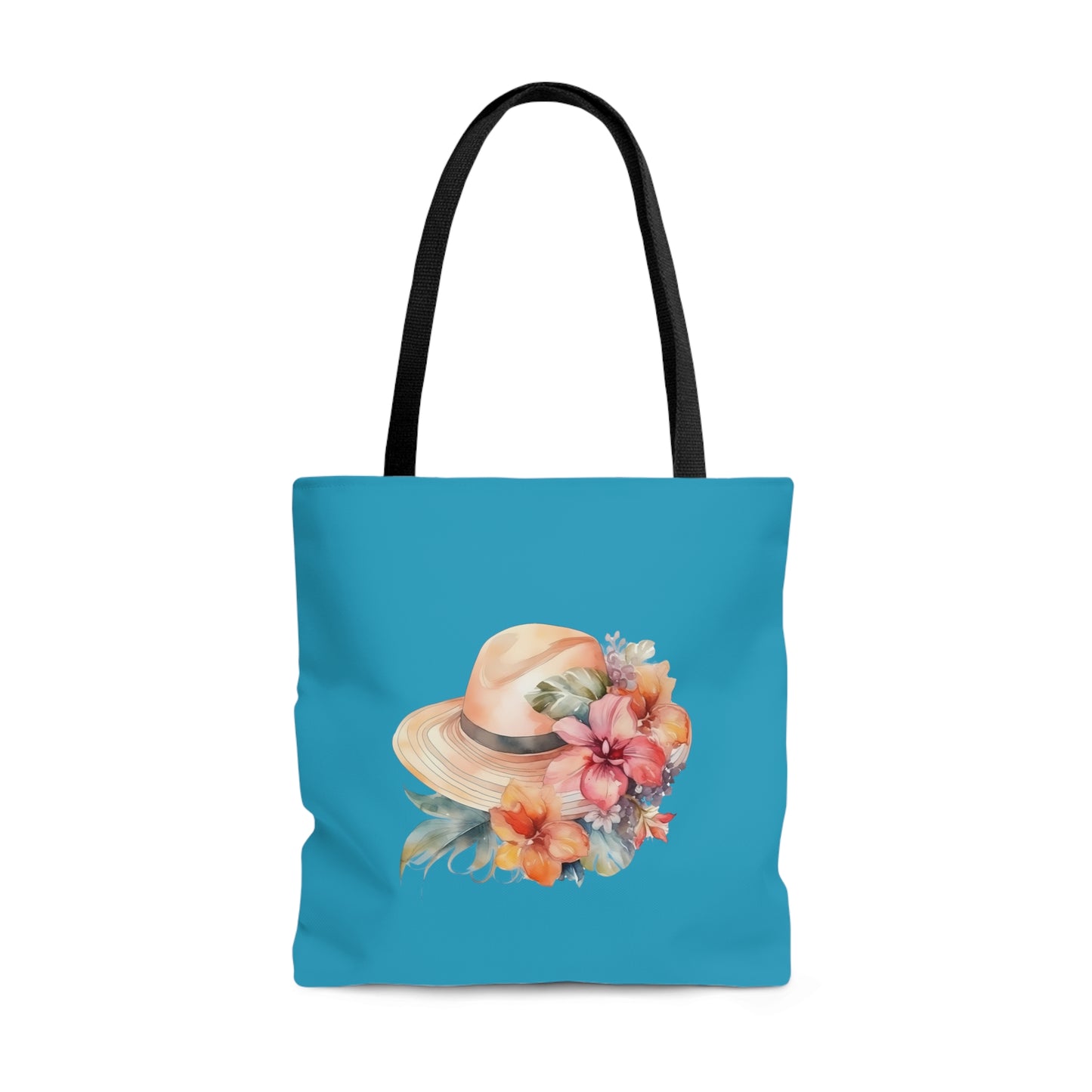 Flowers and Hat Tote Bag