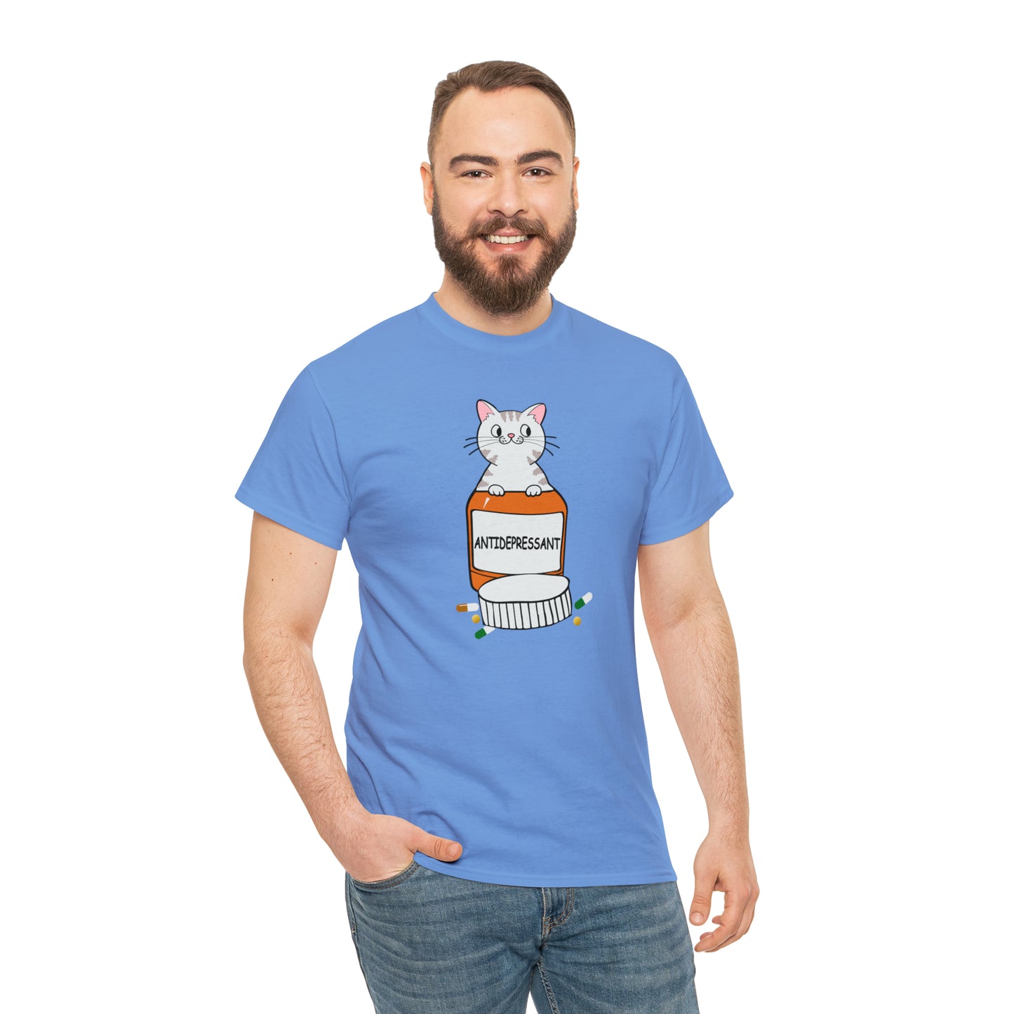 Antidepressant Cat Shirt