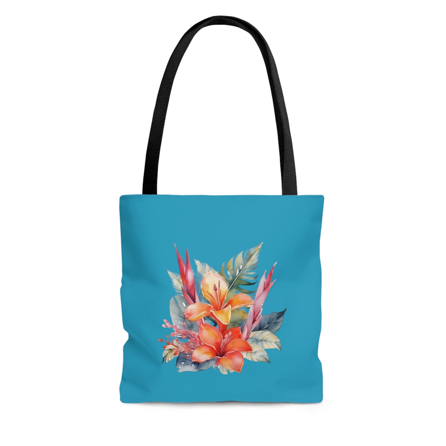 Beautiful Island Flowers Tote Bag