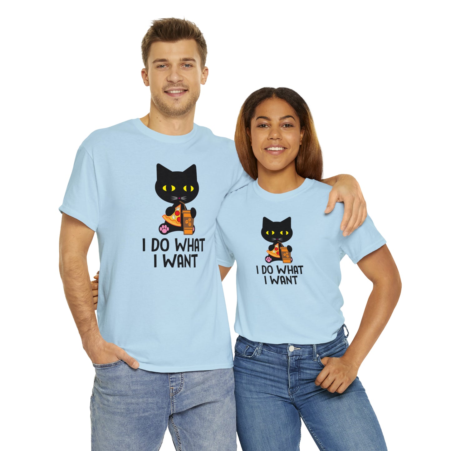 I do what I want Cat Shirt