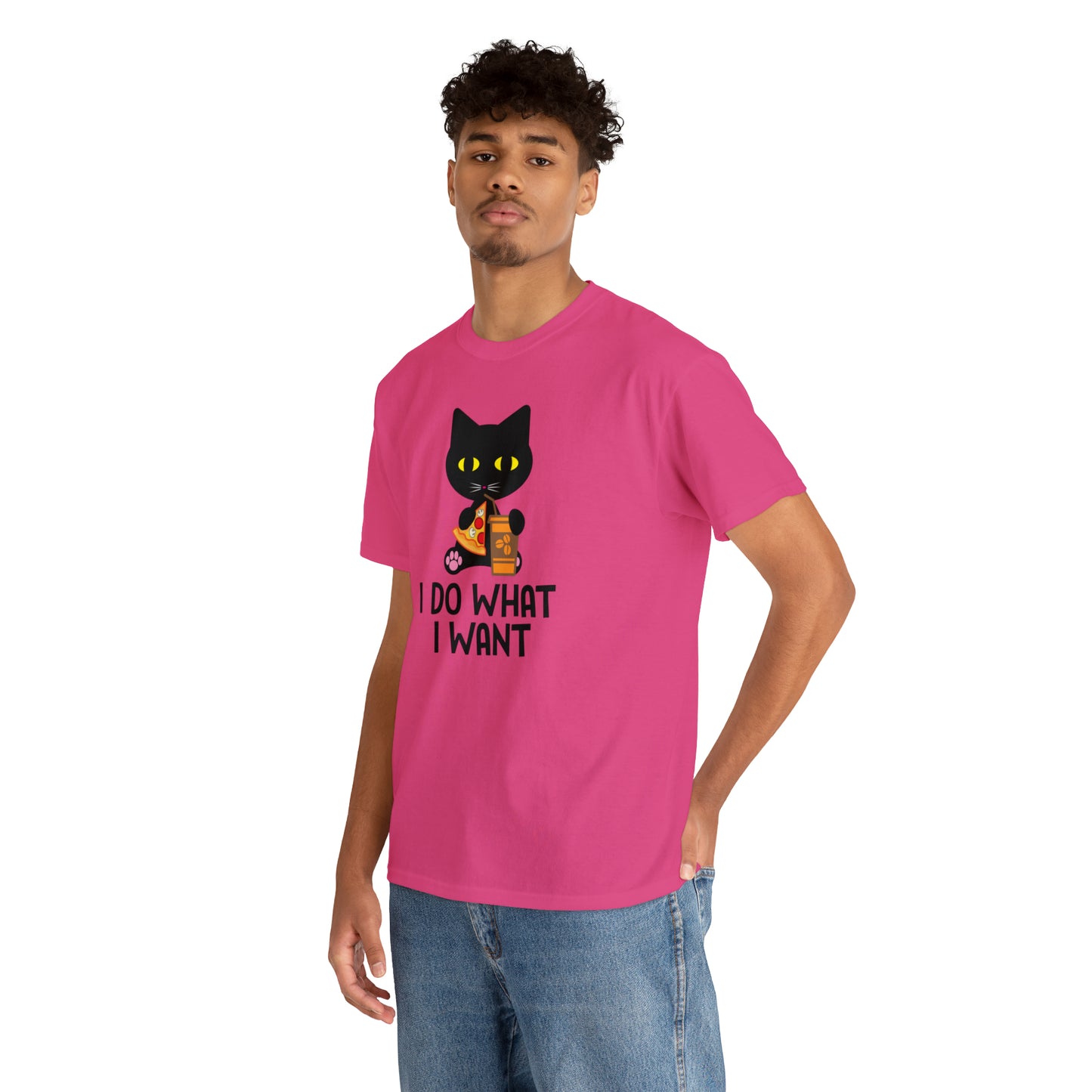 I do what I want Cat Shirt