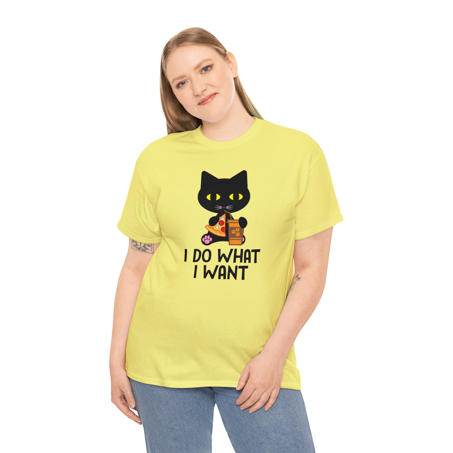 I do what I want Cat Shirt