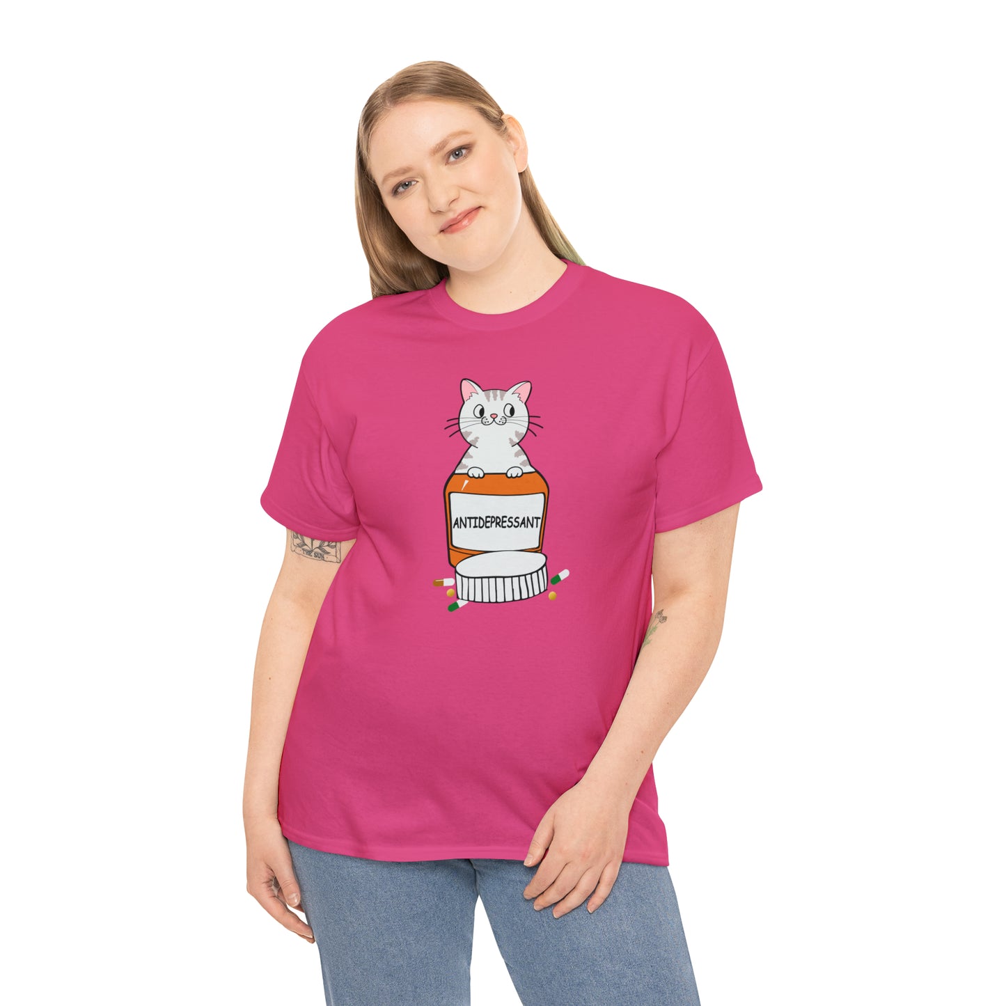 Antidepressant Cat Shirt