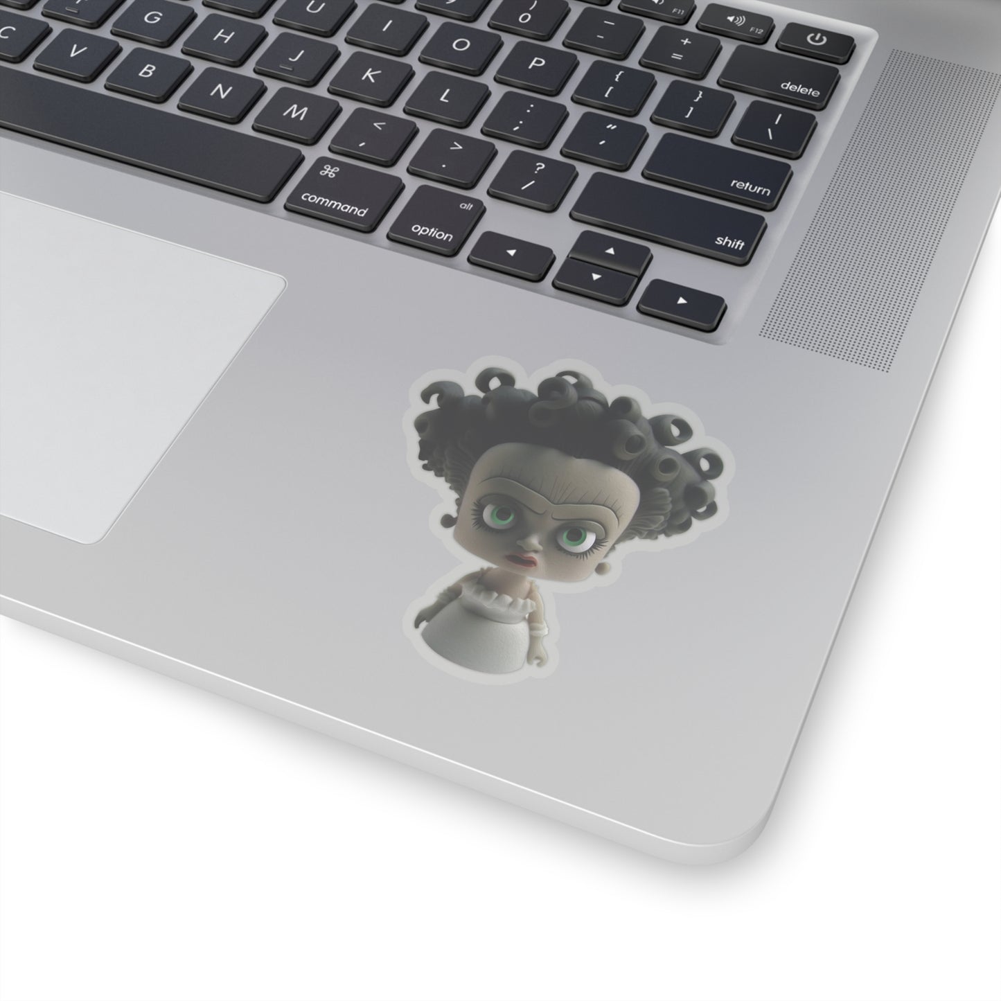 Halloween Bride of Frankenstein Indoor Vinyl Sticker