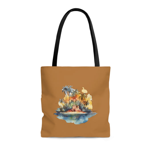 Island Sandcastle Tote Bag