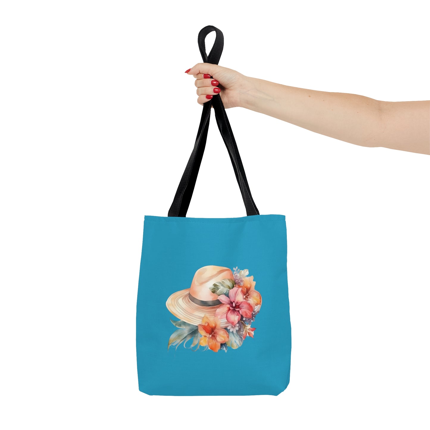 Flowers and Hat Tote Bag