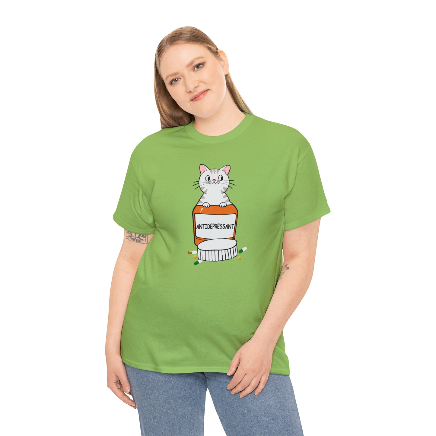 Antidepressant Cat Shirt