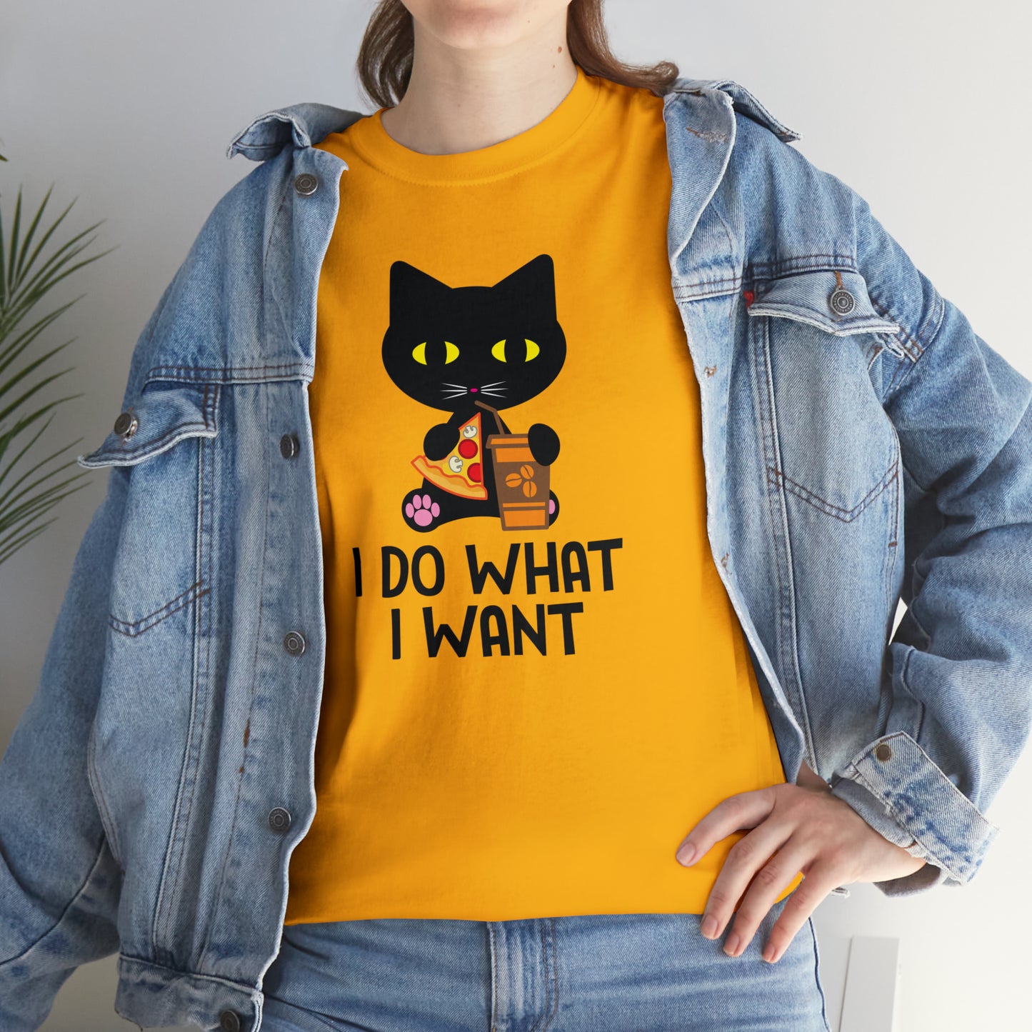 I do what I want Cat Shirt