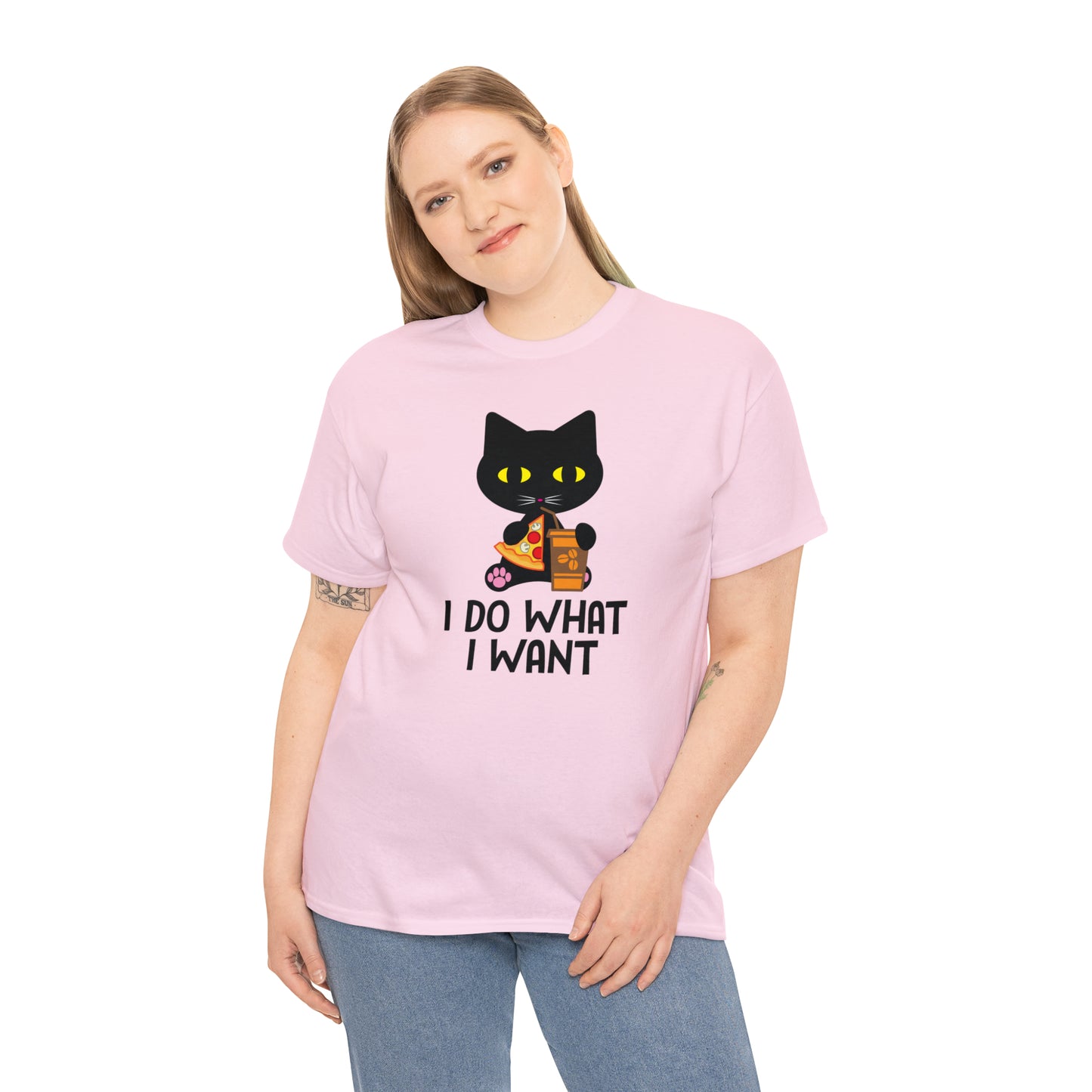 I do what I want Cat Shirt