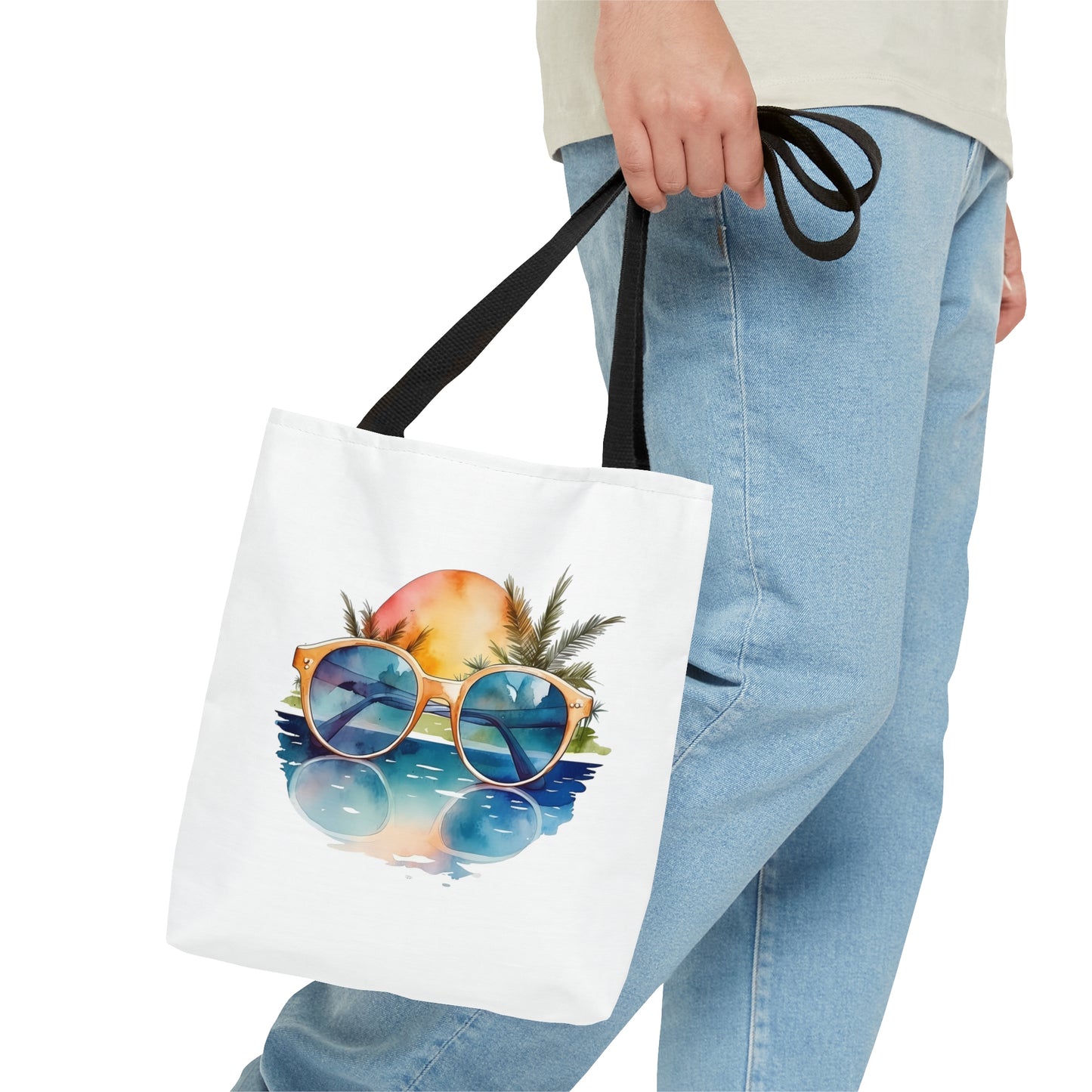 Sunglasses in the Water Tote Bag