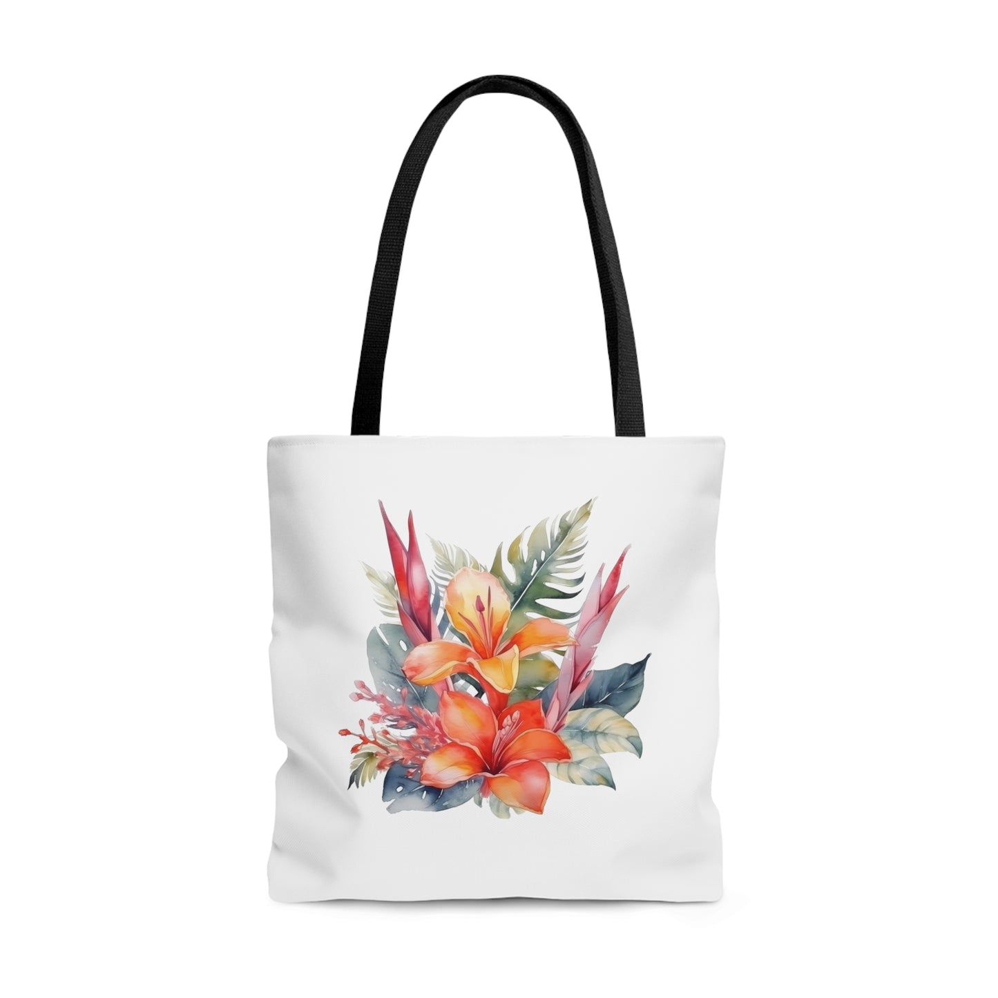 Beautiful Island Flowers Tote Bag